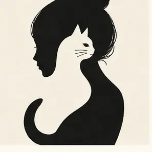 Generated Negative-Space Visual-Pun Graphic visual example
