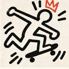 Generated Bold Kinetic Street-Pictogram visual example