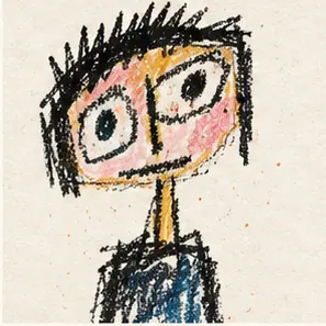 Generated Raw Art-Brut Figure visual example