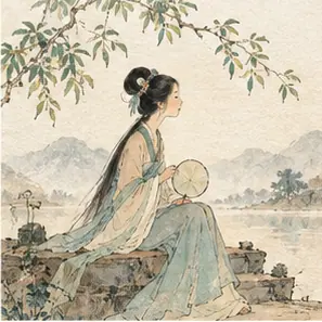 Generated Modernized Song-Dynasty Light Color visual example