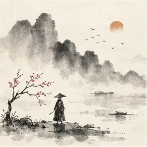 Generated New-Chinese Tiny Ink Figures visual example