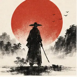 Generated Conceptual Eastern Film Poster Design visual example