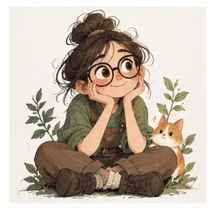 Generated Charming 2D Animation Feature Character Visdev visual example